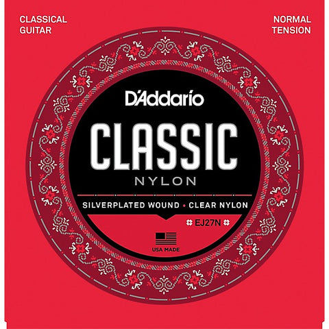 D'Addario EJ27N Normal Tension Classical Guitar Strings