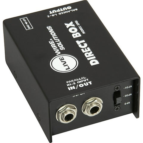 Livewire SPDI Passive Direct Box With Attenuation Pad