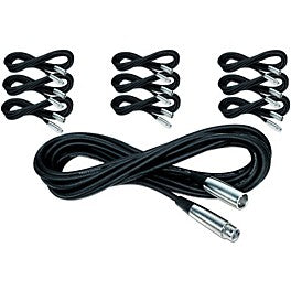 Musician's Gear Lo-Z Microphone Cable 20' 10-Pack