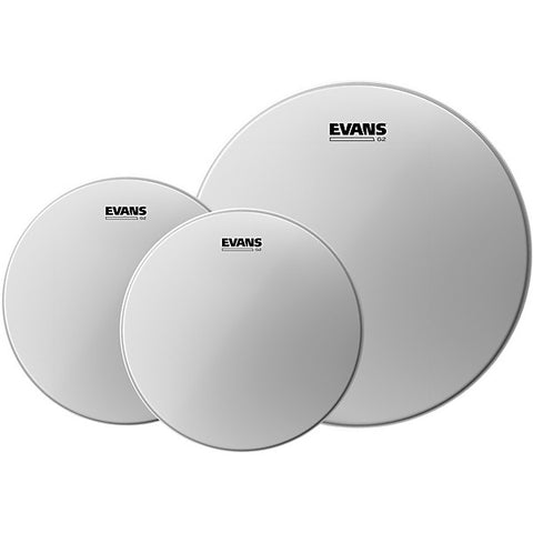 Evans G2 Coated Drum Head Pack