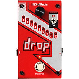 DigiTech The Drop Polyphonic Drop Tune Pitch-Shifter Guitar Effects Pedal