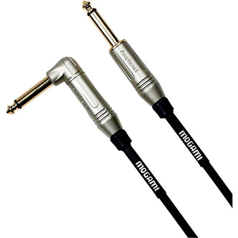 Mogami Guitar Cable Straight to Right Angle