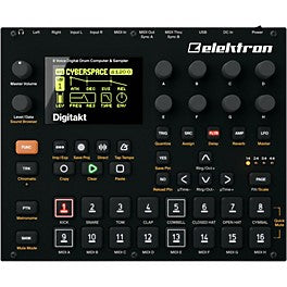 Open Box Elektron Digitakt 8-Voice Digital Drum Computer and Sampler