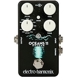 Electro-Harmonix Oceans 11 Multifunction Digital Reverb Effects Pedal