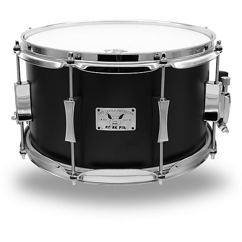 Pork Pie Little Squealer Flat Black Snare Drum