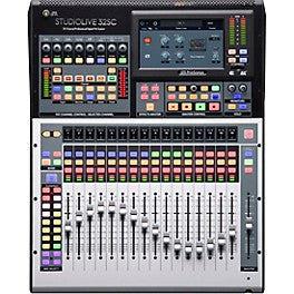 PreSonus StudioLive 32SC 32-Channel Mixer With 17 Motorized Faders and 64x64 USB Interface