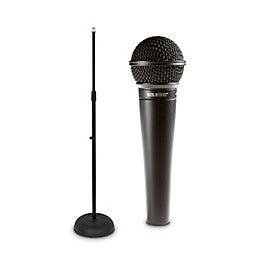 Digital Reference DRV100 Dynamic Cardioid Handheld Microphone And Mic Stand Package