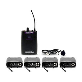 Vocopro SilentPA-IFB-4 In-Ear Monitor System, 900-927.2mHz