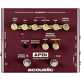 Acoustic APDI Acoustic Preamp and DI Pedal