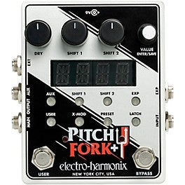 Electro-Harmonix Pitch Fork+ Polyphonic Pitch-Shifter Effects Pedal