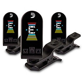 D'Addario Equinox Headstock Tuner 3-Pack