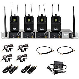 CAD GXLIEM4 Quad Wireless In Ear Monitor System (902-928Mhz)