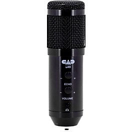 CAD U49 USB Side-Address Studio Microphone With Headphone Monitor and Echo Effects