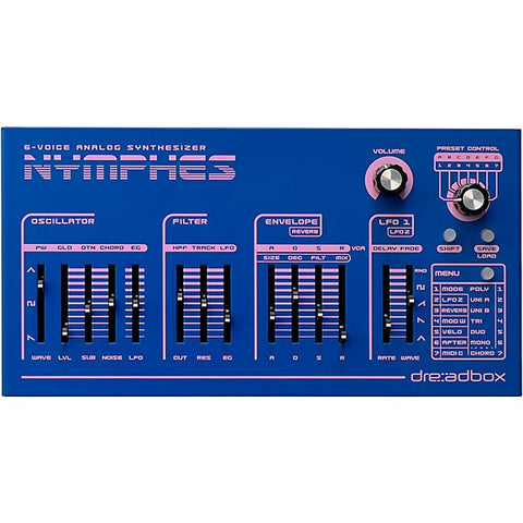 Dreadbox Nymphes 6-Voice Polyphonic Analog Synthesizer