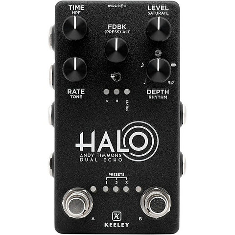 Keeley HALO Andy Timmons Dual Echo Signature Effects Pedal